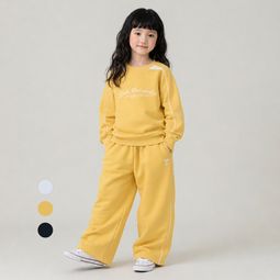 예일키즈 예일 레터링 스트레이트 팬츠 셋업 A6F003
