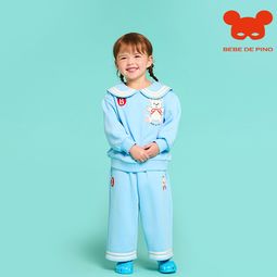 베베드피노 베이비 리본 베어 상하복_BP61MC129SET