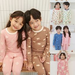 마벨슈슈 따뜻하고 포근한 소프트웜 피치 기모 내의 9부 파자마 원피스 모음전