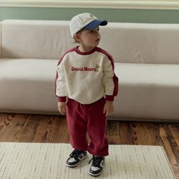 로토토베베 쭈리 배색 셋업 (2 color)