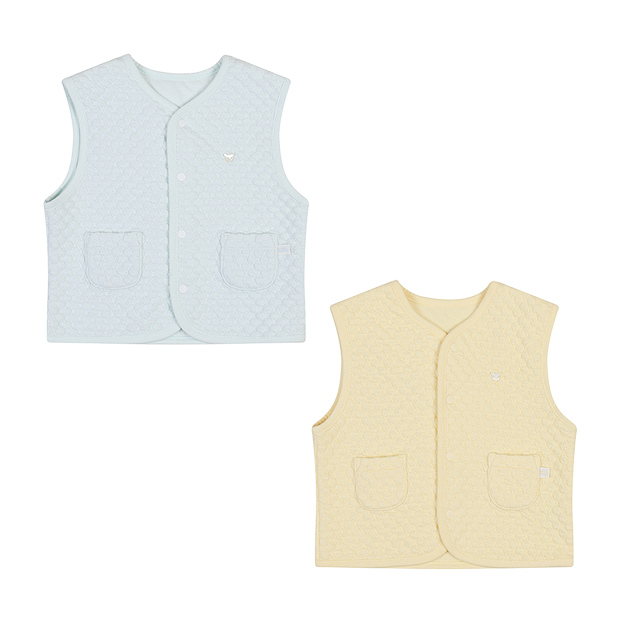 [아가방 겨울]블룸수플레조끼(BLUE,YELLOW)_01R711302
